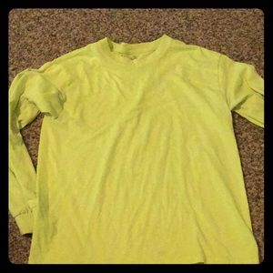 All neon long sleeve shirt